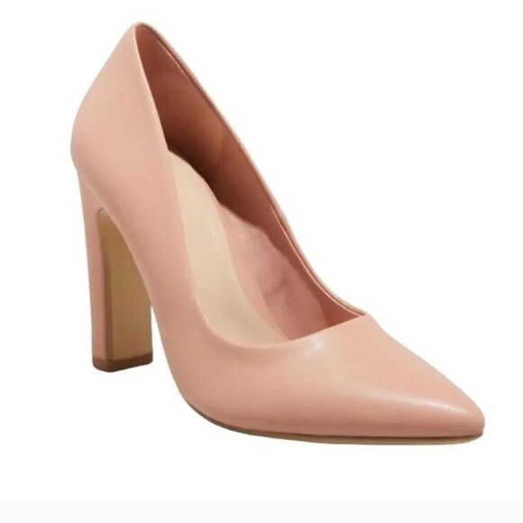 A.NEW DAY Shoes - BRAND NEW A.NEW DAY POINTED TOE WOMEN"S SLIP-ON SUE BLOCK HEEL PUMPS